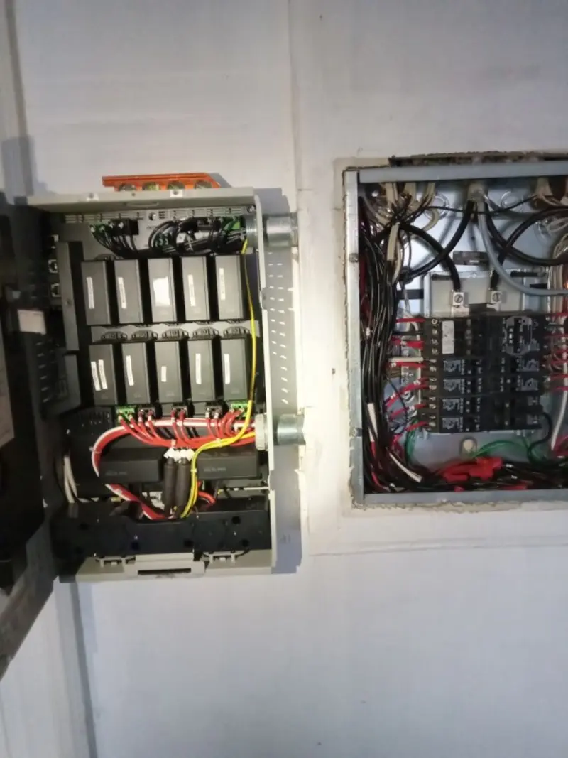 Electrical panel upgrade completed for Indoor Lighting Installation in Charlotte